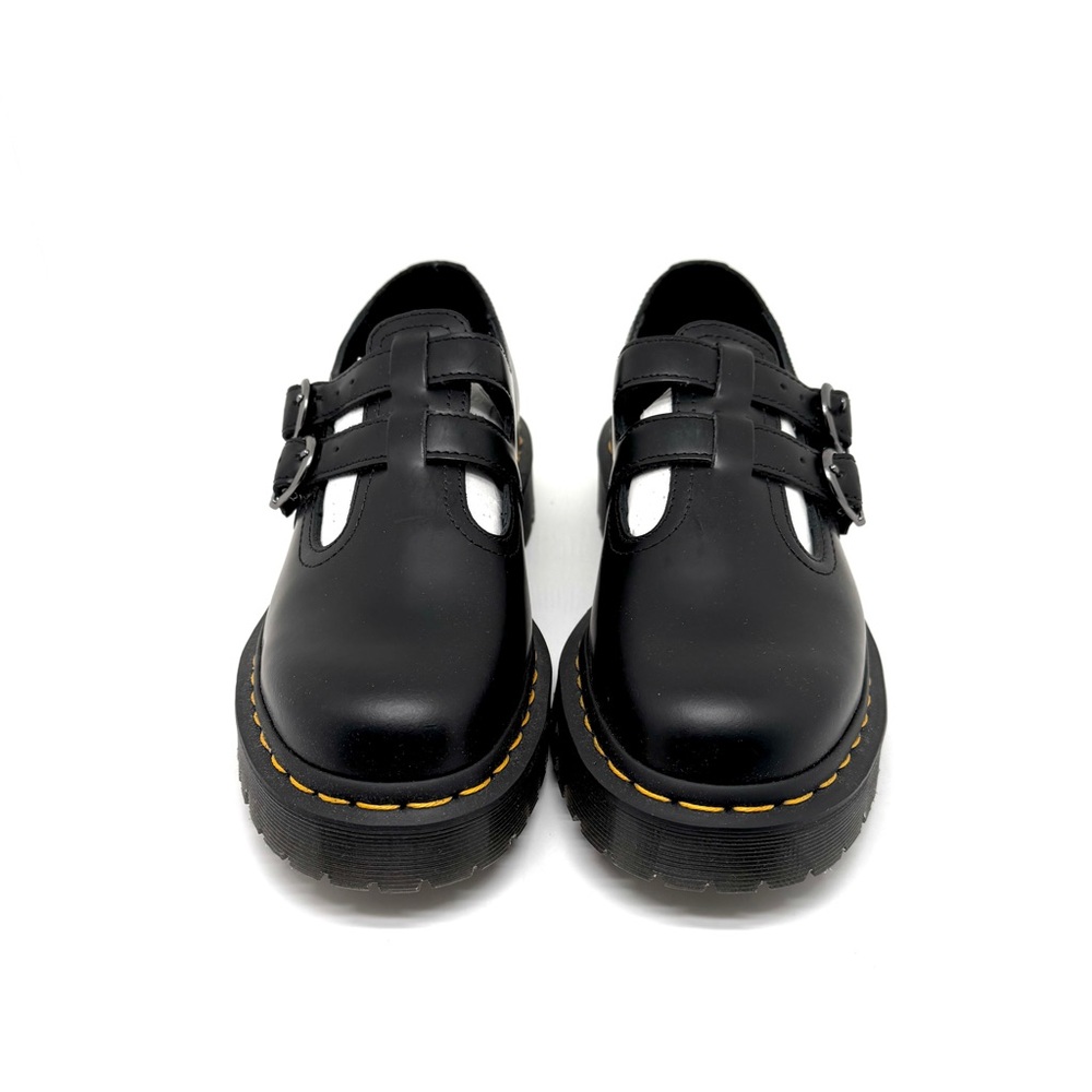 Dr. Martens 8065 II Core Bex Platform Mary Janes Black Smooth Leather Size 7 - Picture 4 of 12